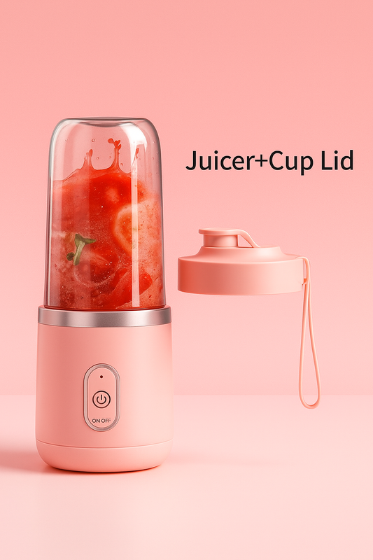 Ultimate Portable Electric Blender with 6 Blades - Perfect for Juices, Smoothies, and Ice Crushing!
