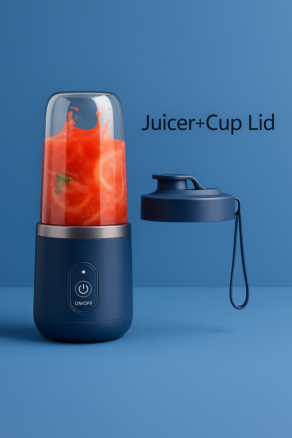 Ultimate Portable Electric Blender with 6 Blades - Perfect for Juices, Smoothies, and Ice Crushing!