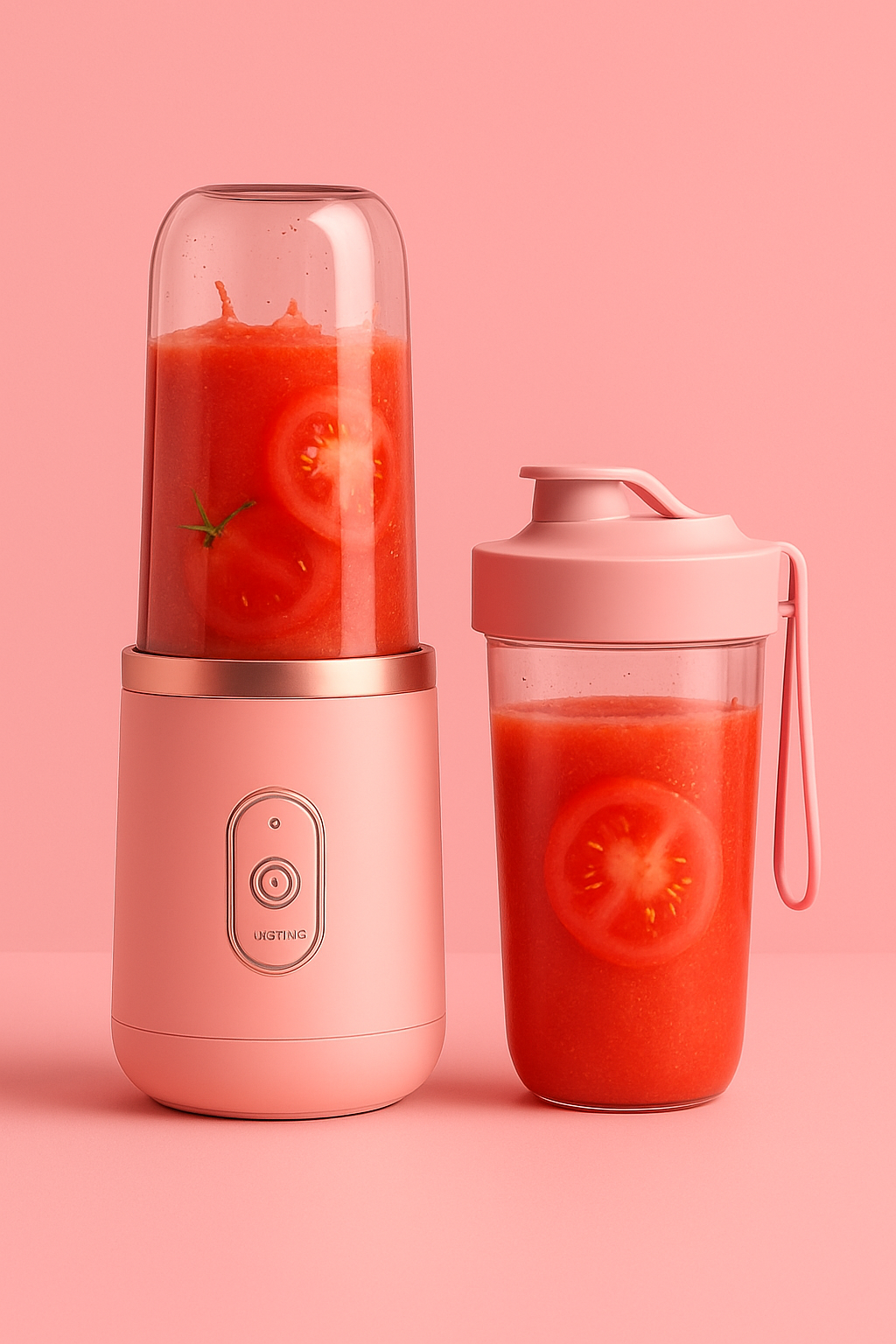 Ultimate Portable Electric Blender with 6 Blades - Perfect for Juices, Smoothies, and Ice Crushing!